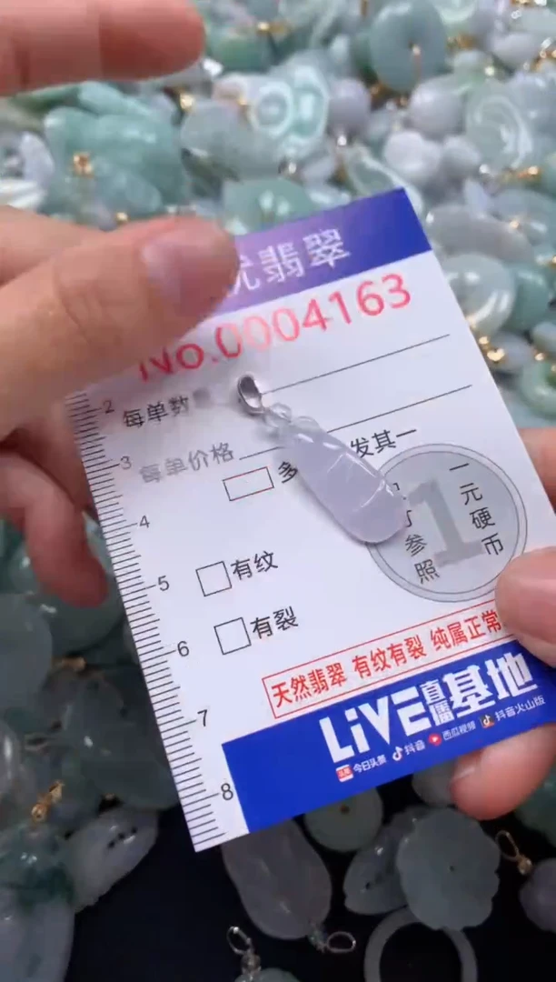 颈饰未镶嵌翡翠4163
