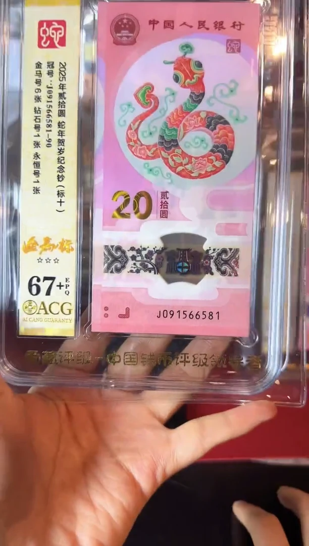塑料2025 蛇钞 爱藏标十 啊啊啊如图