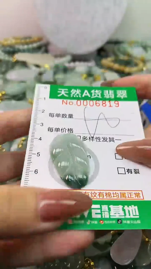 颈饰未镶嵌翡翠未镶嵌天然A货翡翠