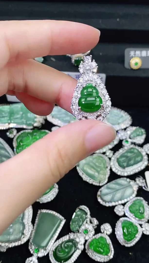 【闪购商品】翡翠颈饰未镶嵌精美翡翠-多样性只发一件F776