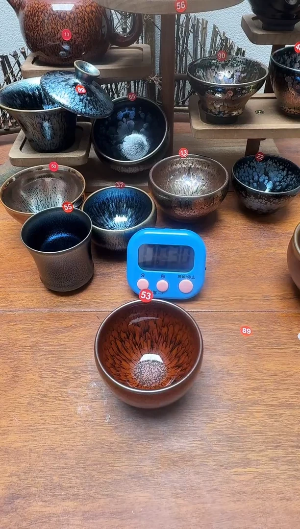 茶盏苍*53号建盏工匠茶器