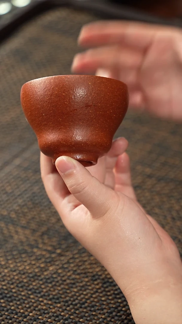 【闪购商品】紫砂茶杯微瑕紫砂红葫芦