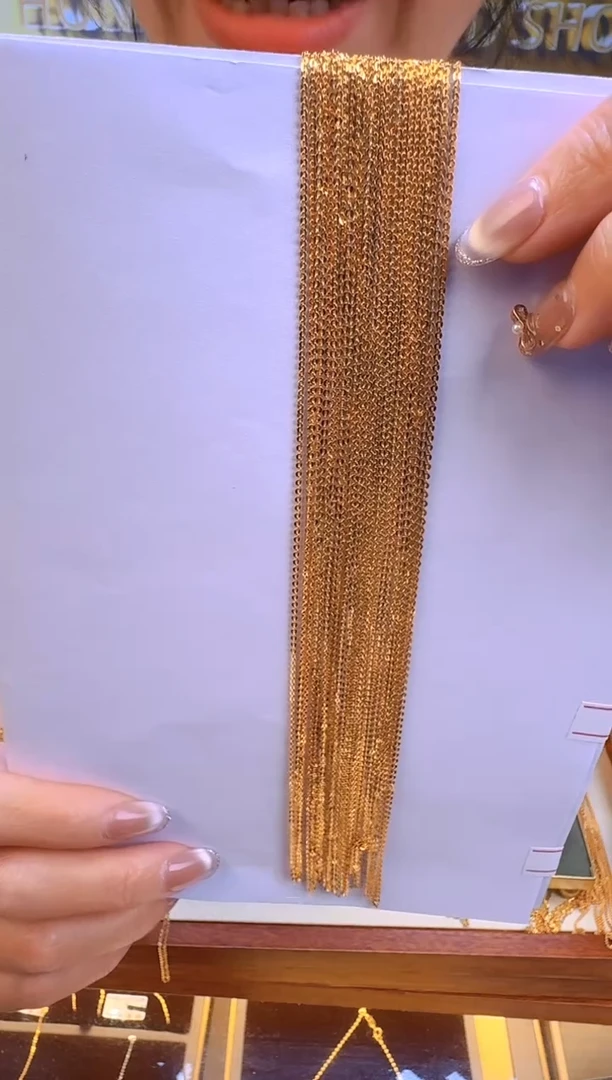 福利50cm固定闪O链1.18g（多样性发货）