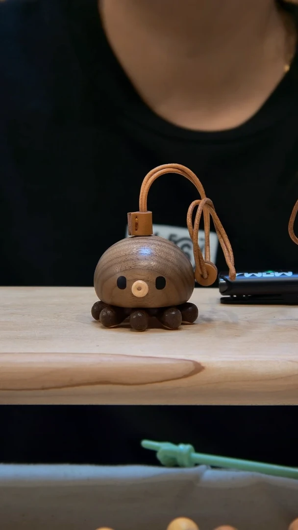 木f***儿fish 挂绳章鱼微瑕