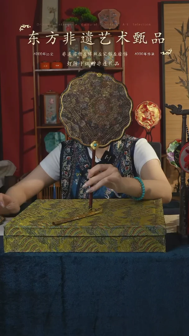 织绣38非遗缂丝唐锦系列