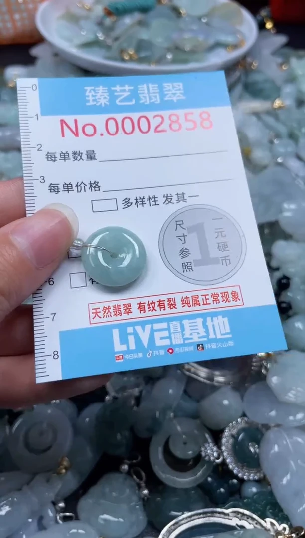 颈饰未镶嵌翡翠2858