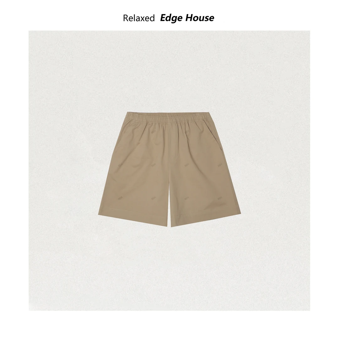 【嘻嘻家】青春派 夏日时髦清爽女士新疆长绒棉工装短裤高腰显瘦