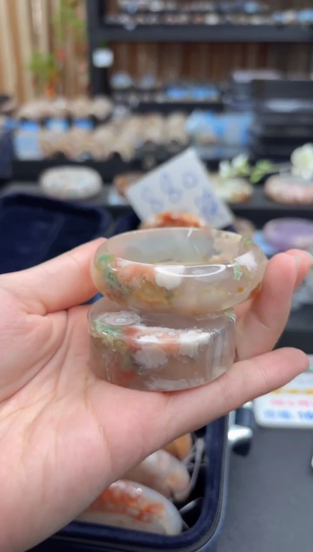 未镶嵌手镯石英质玉A151(50圈赠送镯心)不退不换