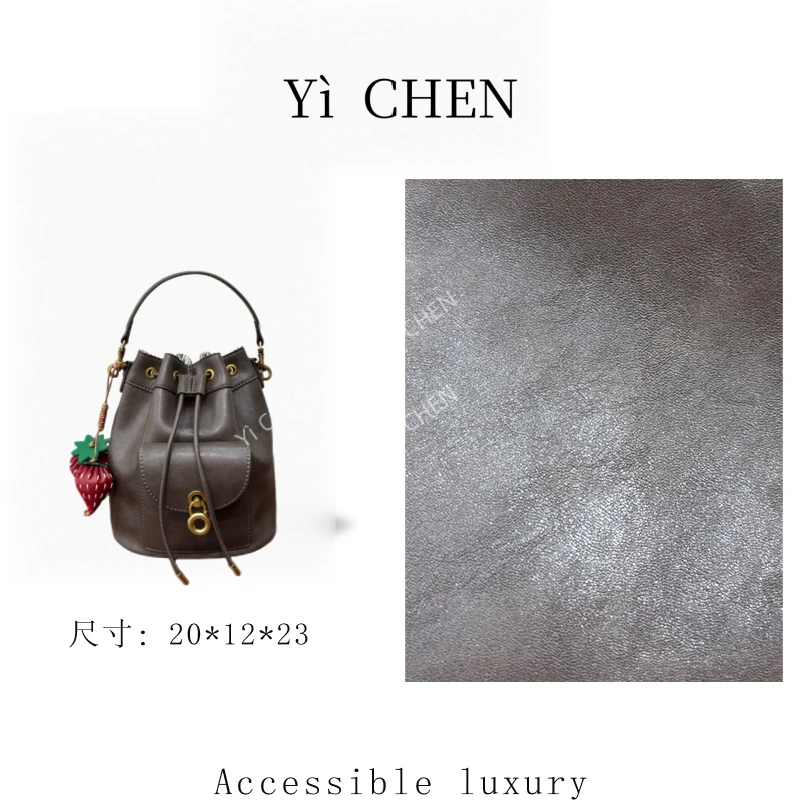 【Yì CHEN】SD-5723-大象灰 简约时尚女士新款轻奢单肩斜跨包