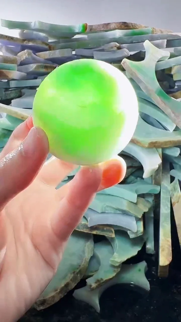 裸石翡翠缅甸翡翠A货文3142