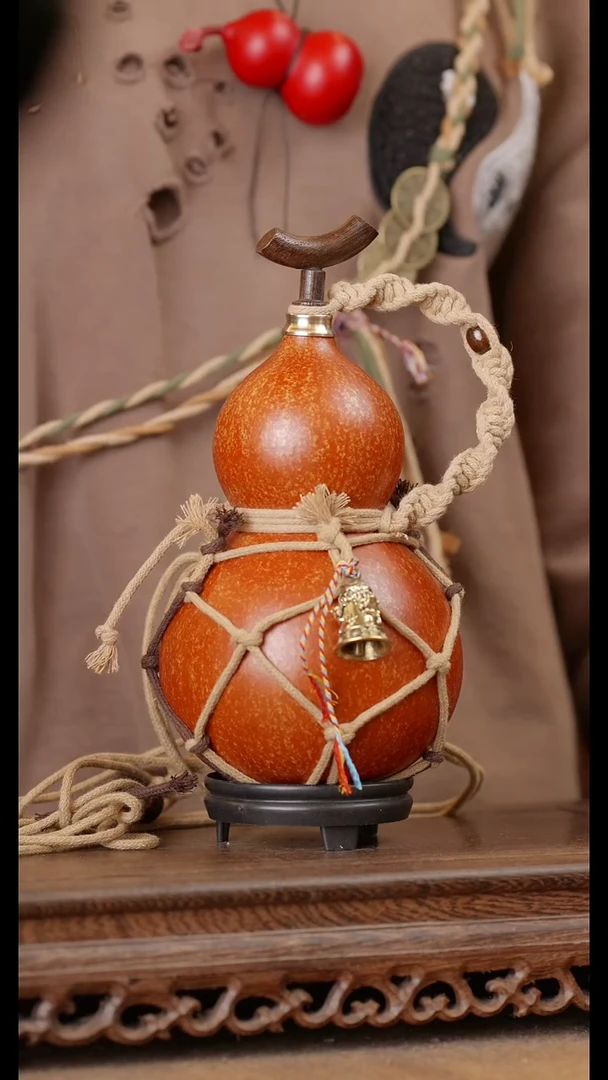 217号精品天然大漆酒葫芦一物一拍~