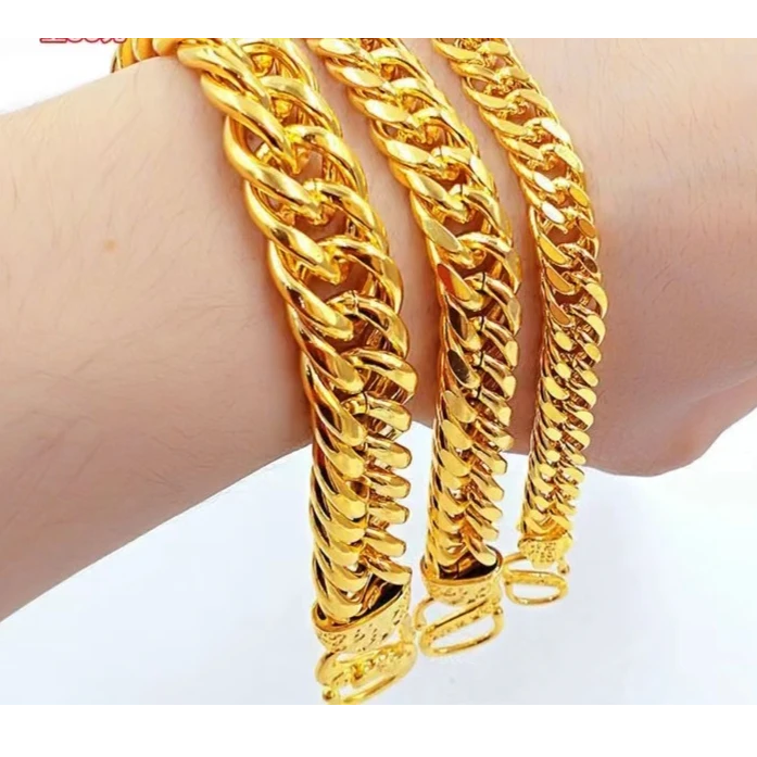 合金手链 精品亮面老板手链