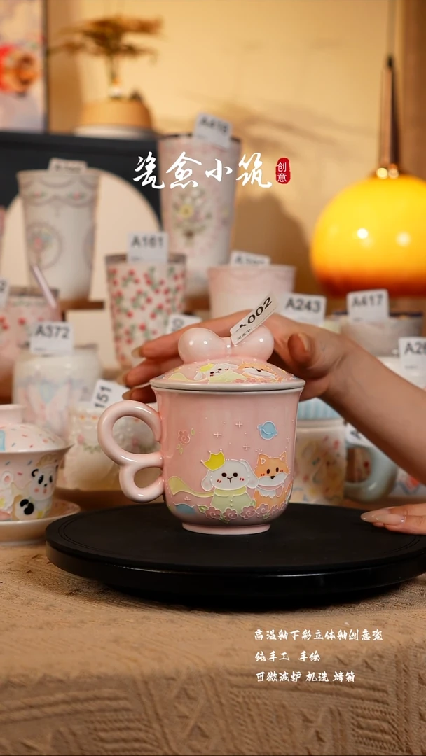 景德镇高温釉下彩创意瓷