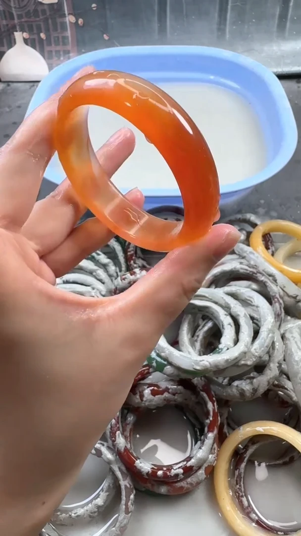 【闪购商品】玛瑙/玉髓手镯未镶嵌57