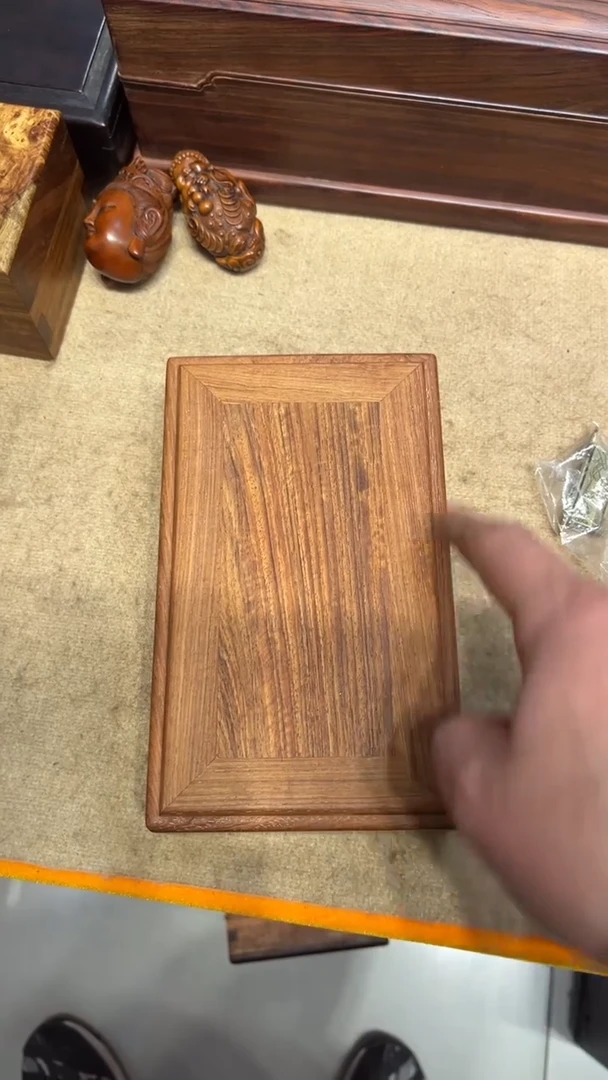 【闪购商品】木缅花素面 机关盒