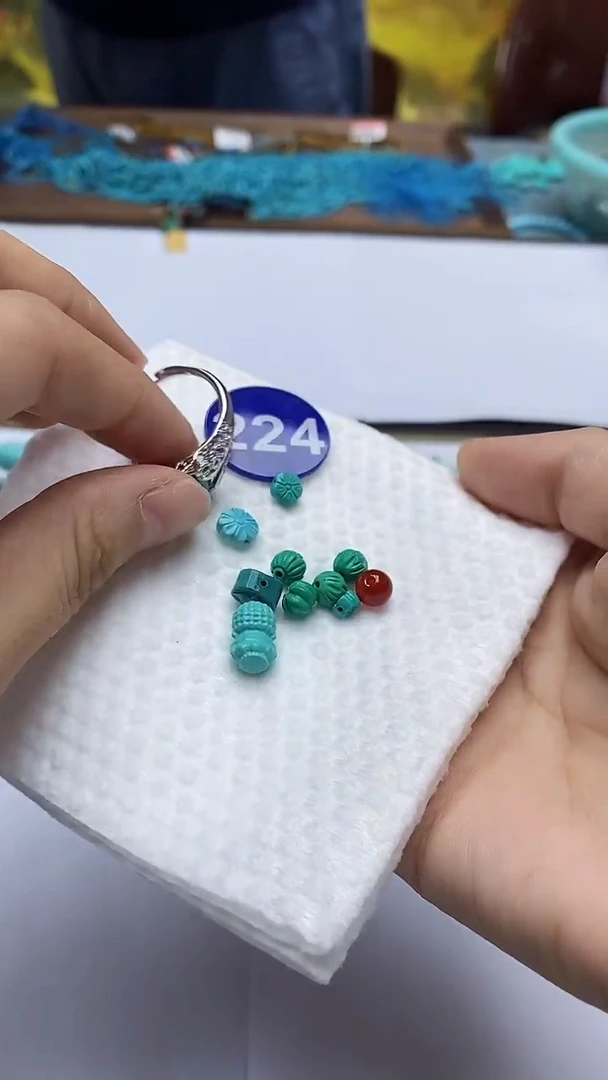 玛瑙/玉髓珠子未镶嵌224