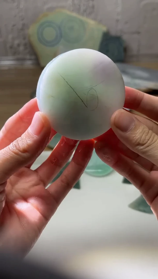 裸石翡翠翡翠a货正品玉石古陈006