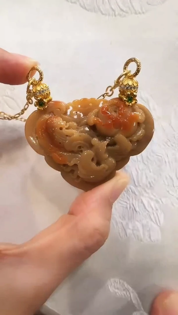 颈饰未镶嵌翡翠国风