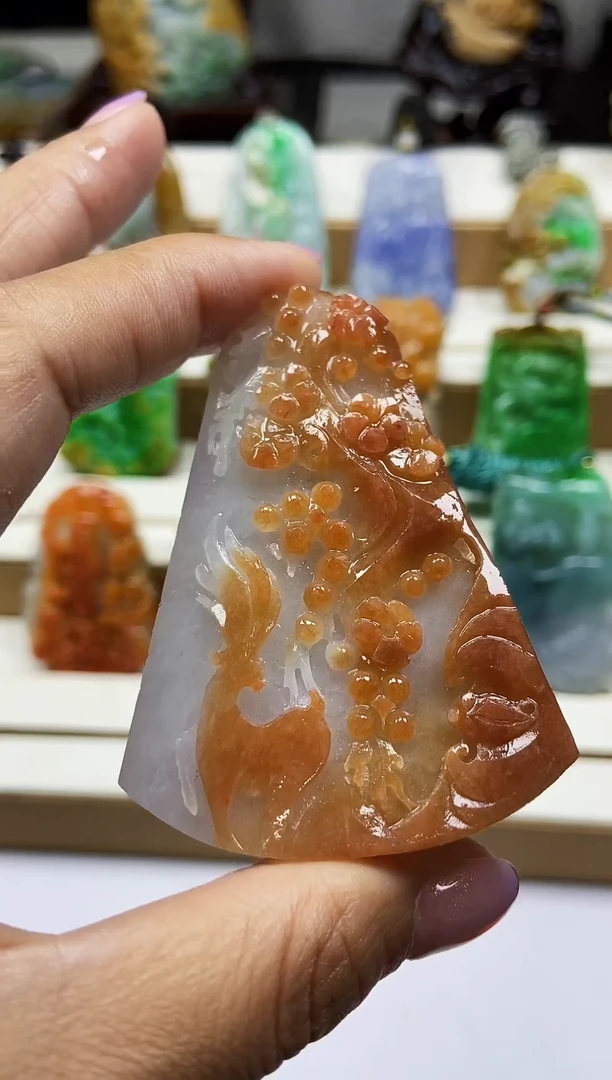 未镶嵌挂件翡翠翡翠A货
