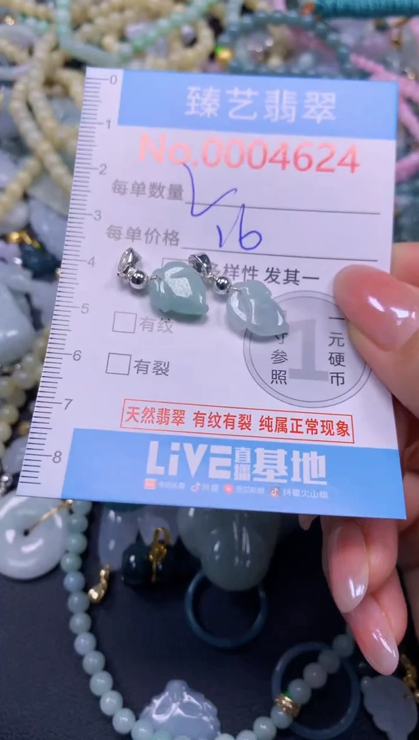 颈饰未镶嵌翡翠4624