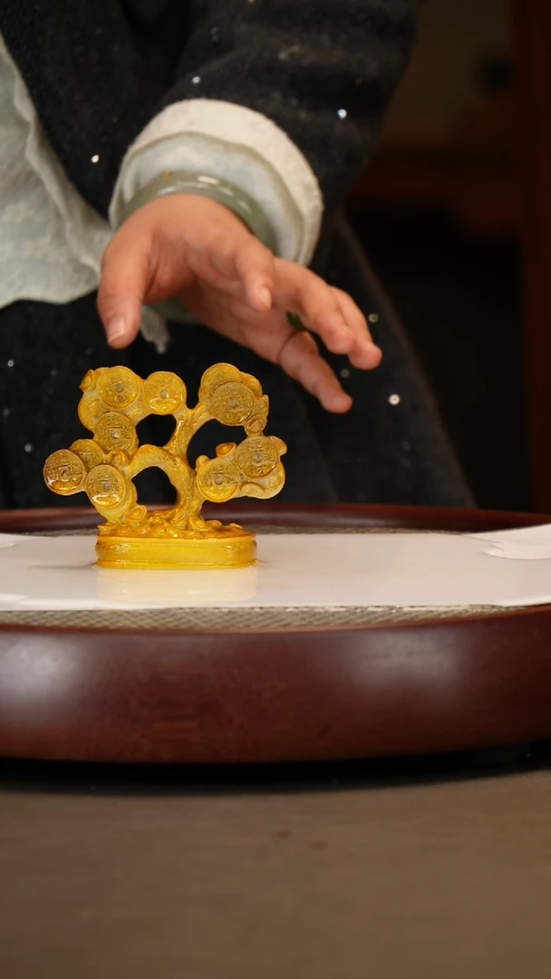 【闪购商品】紫砂茶宠变色摇钱树