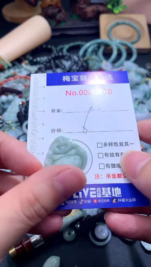 颈饰未镶嵌翡翠早6