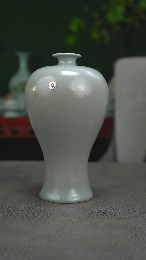 柴烧  -100号梅瓶 19大瑕-二