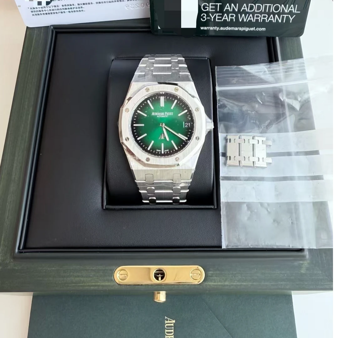 95新 Audemars Piguet/爱彼 劳大/爱彼16202PT/22年全套/1182