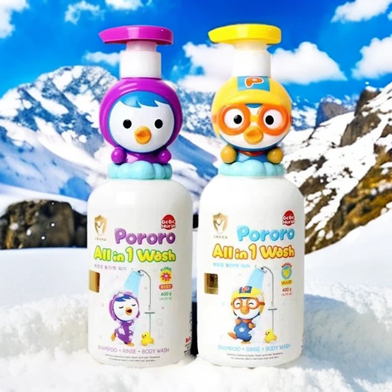 卡通沐浴露洗发水400g洗头洗澡护发二合一