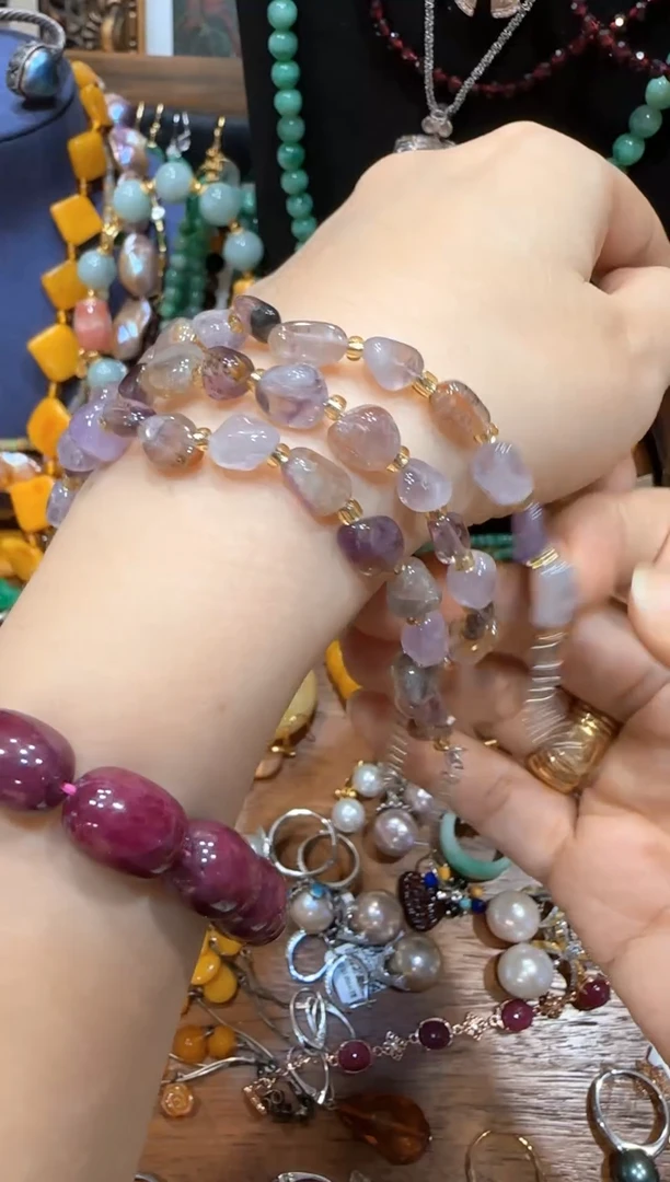 未镶嵌手链水晶水晶