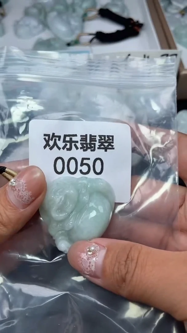 颈饰未镶嵌翡翠缅甸天然翡翠0050