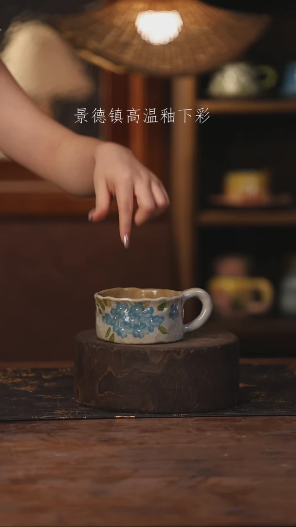 景德镇高温釉下手绘陶瓷277