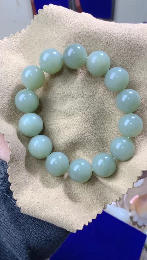 【闪购商品】和田玉手链未镶嵌和田玉且末蓝手串