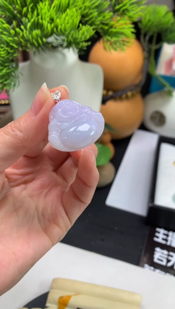 颈饰未镶嵌翡翠美*姐---118147
