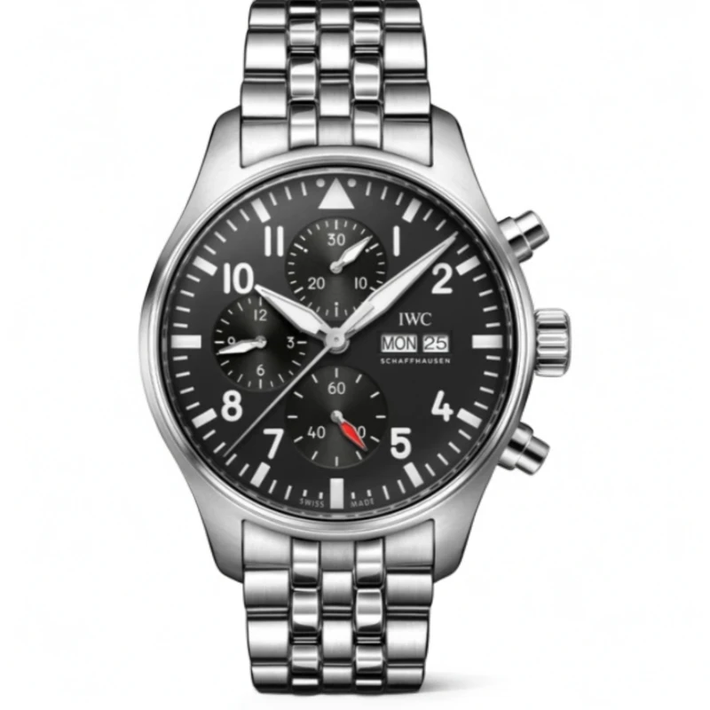 99新 IWC/万国 万国飞行员IW378002  43mm表盘 24年全套带票
