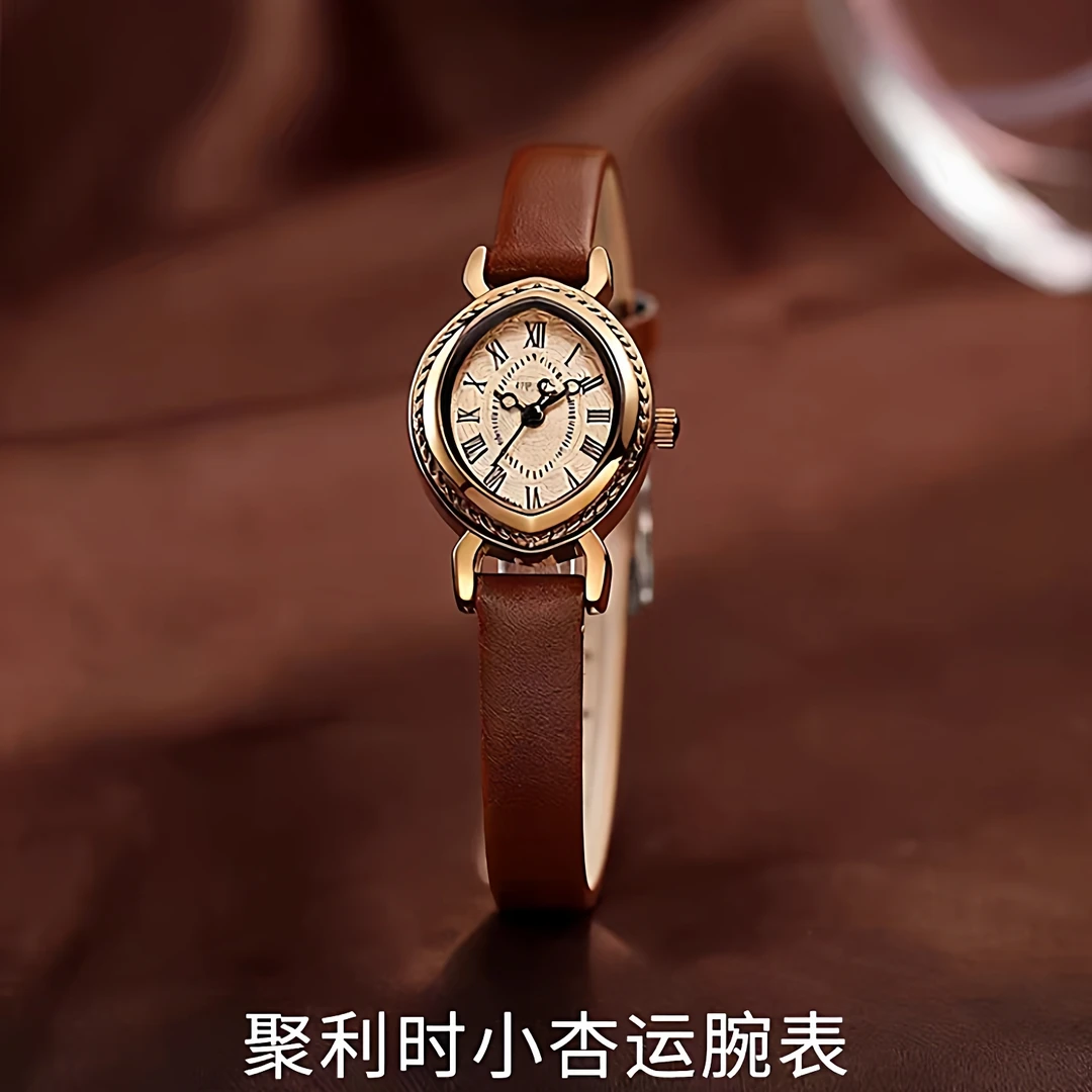 聚利时手表女简约气质复古精致小表盘方形新款小众轻奢女士表567