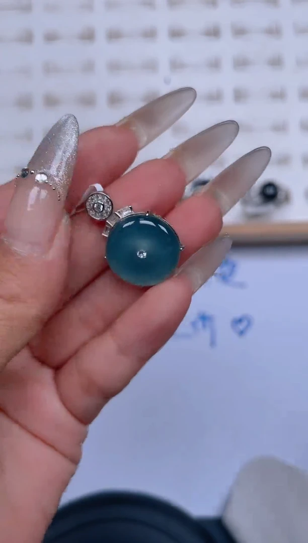 未镶嵌定制翡翠天然翡翠裸石蛋面62