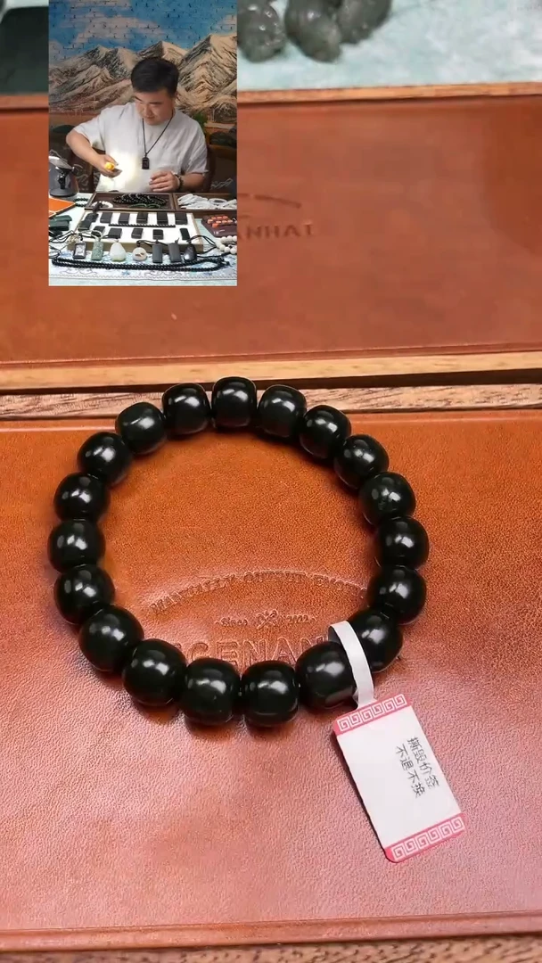 手串未镶嵌和田玉沙10.11老