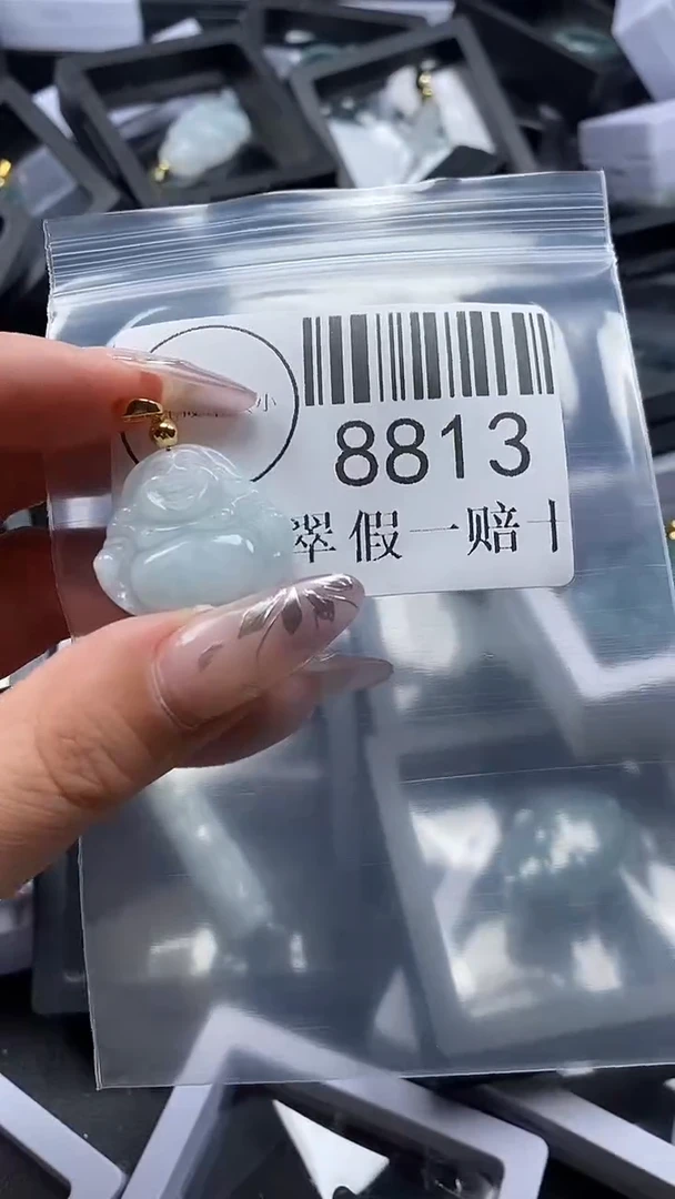 吊坠(不含链)未镶嵌翡翠8813