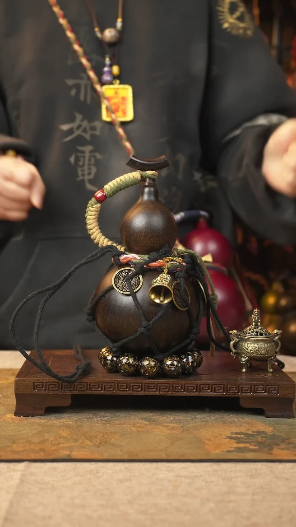 【闪购商品】018大漆葫芦一物一拍记葫堂出品