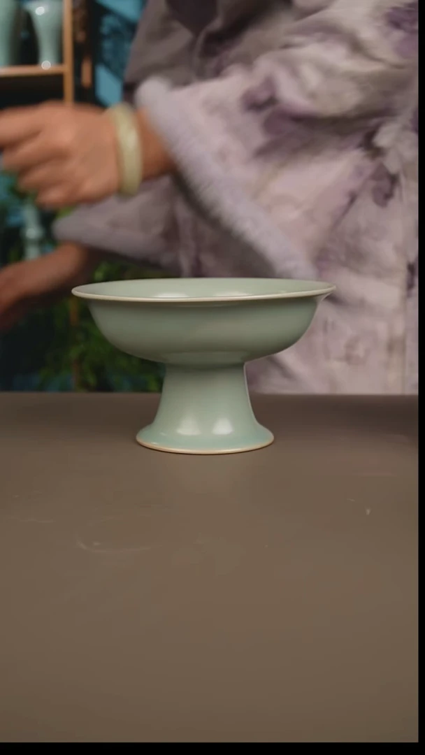 杯仿古高足果盘