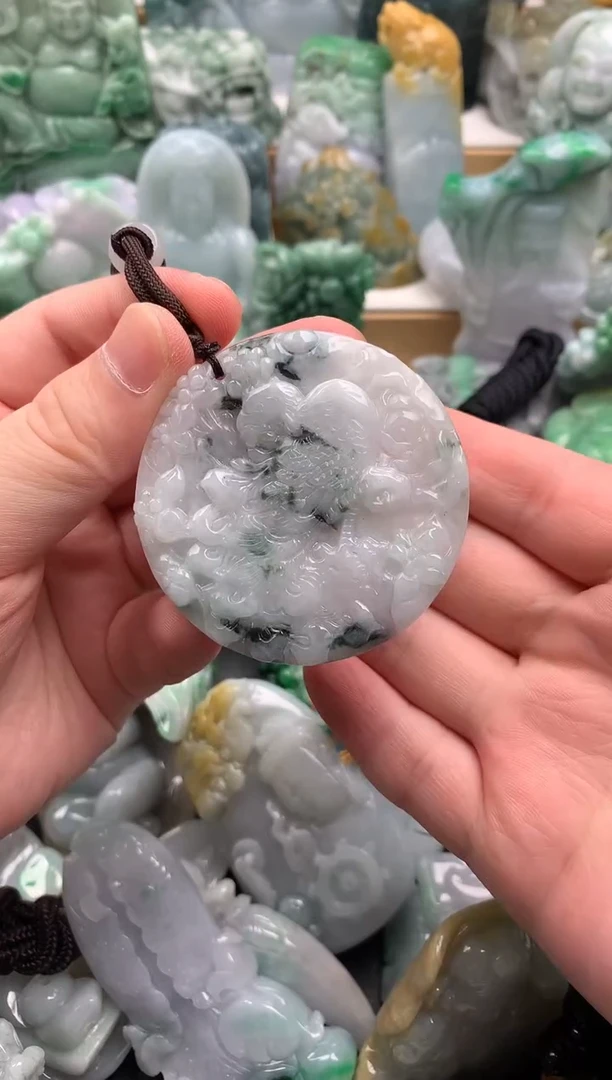 吊坠(不含链)未镶嵌翡翠1