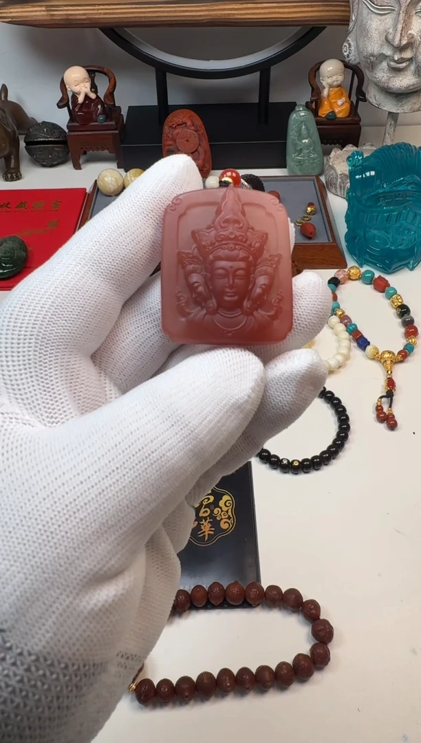 吊坠(不含链)未镶嵌南红玛瑙大*南红
