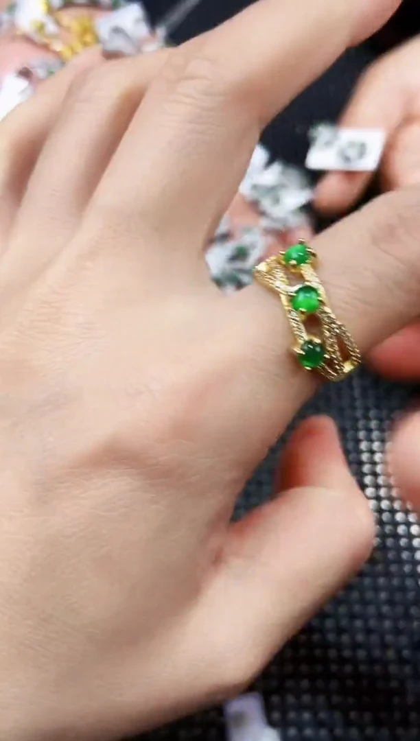 【闪购商品】翡翠戒指未镶嵌111111111