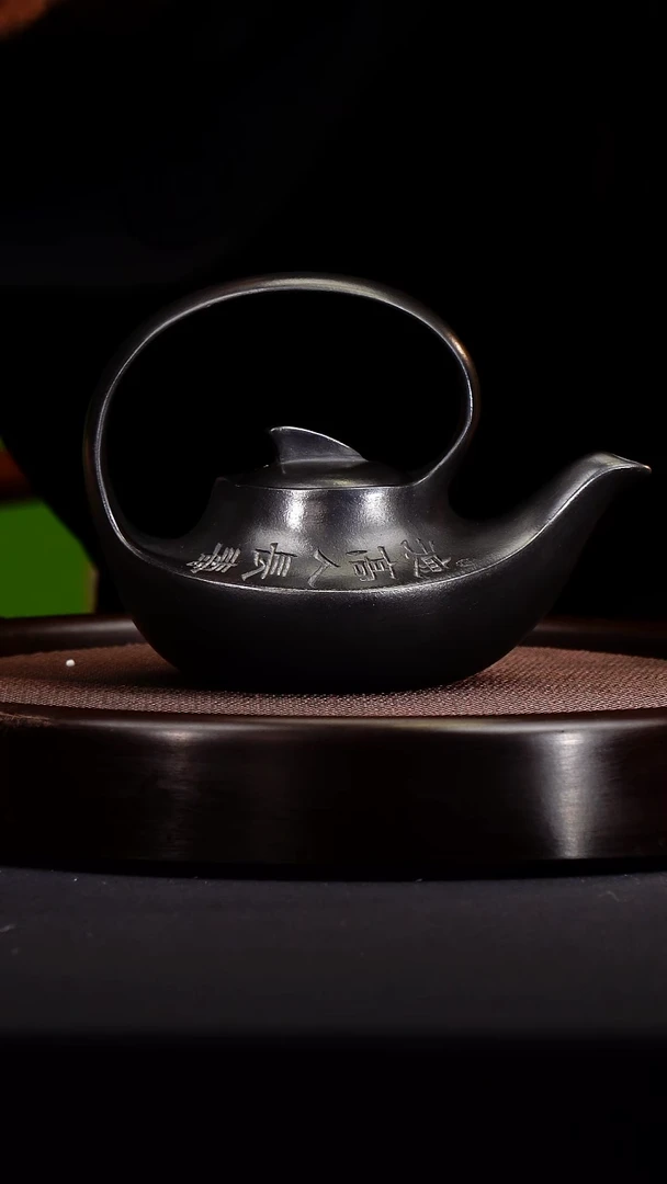 茶壶紫砂  宜兴紫砂原矿壶