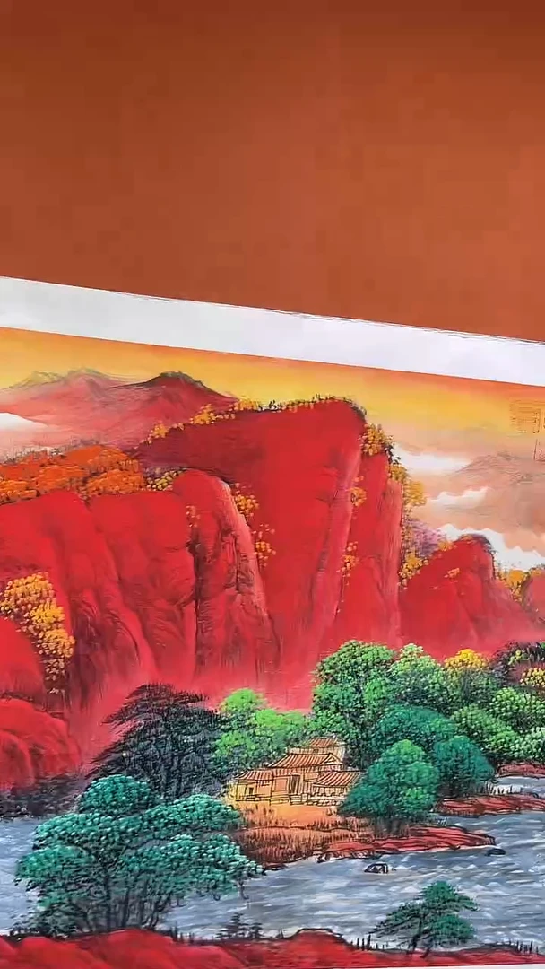 国画郑乐华手绘绘画作品8-62