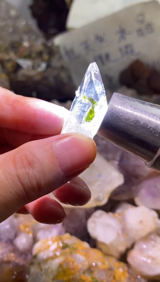 未镶嵌珠宝半成品水晶45号四川超七花园水晶
