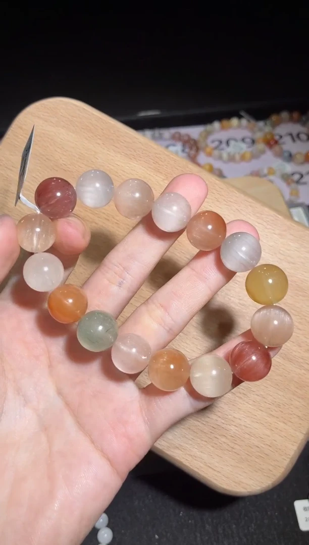 未镶嵌手链水晶216号多样性发一H 13+