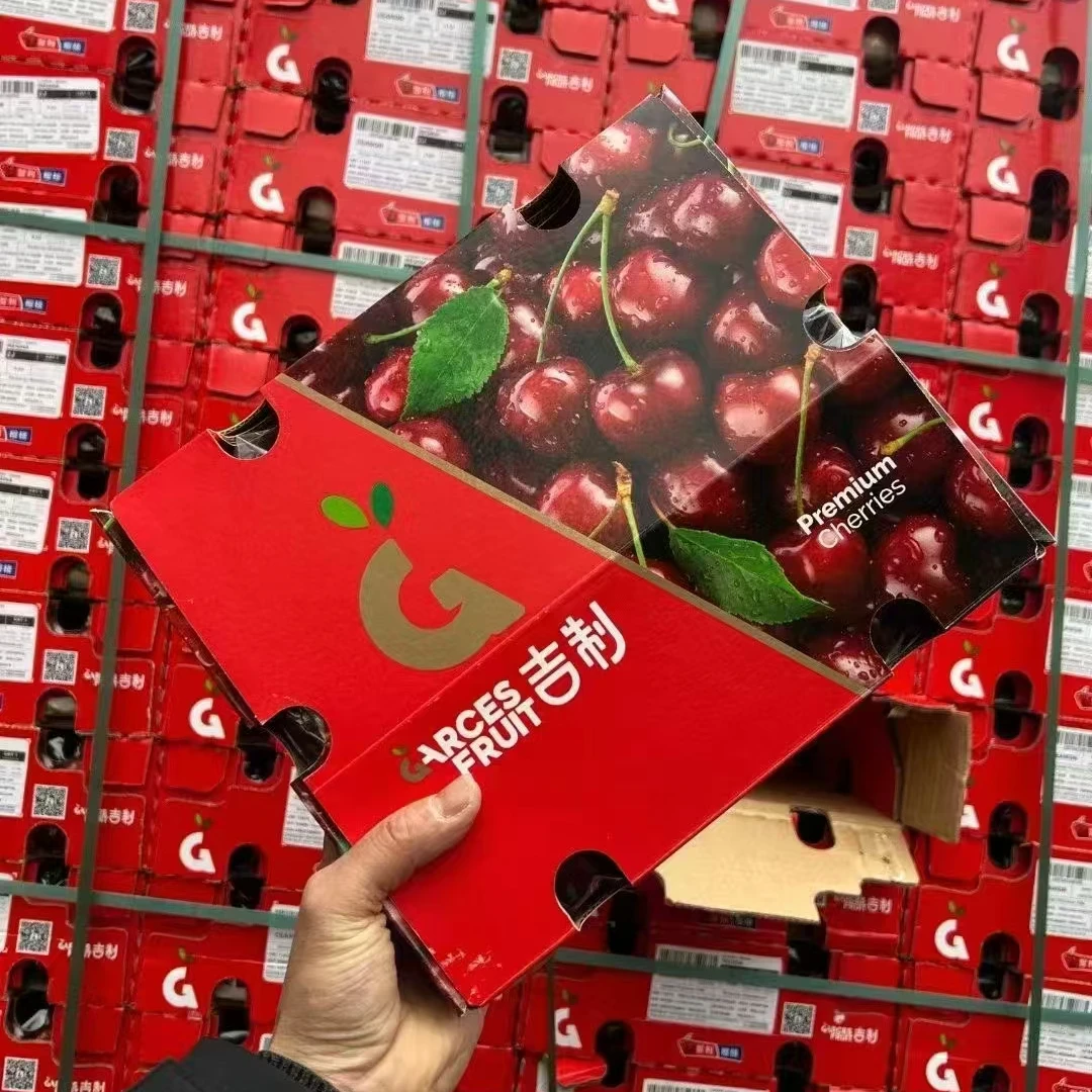 吉制4JDD智利海运车厘子 2斤/5斤/10斤新鲜水果 内附果径卡