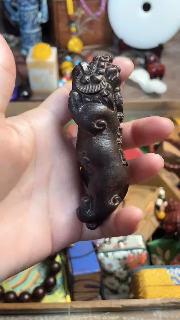 【闪购商品】风车木（黑檀木）玉瑞专属精选摆件